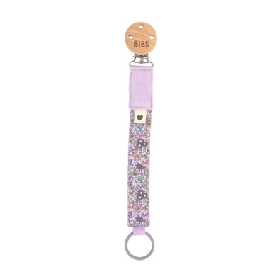 Bibs Pacifier Clip Liberty Violet Sky