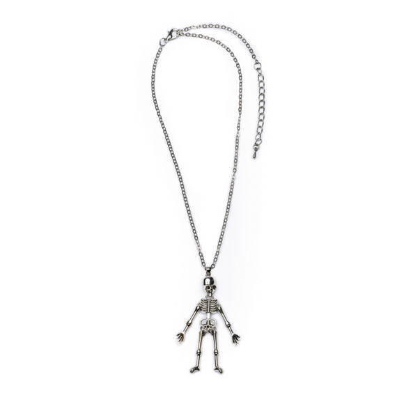 Great Pretenders Spooky Scary Skeleton Necklace