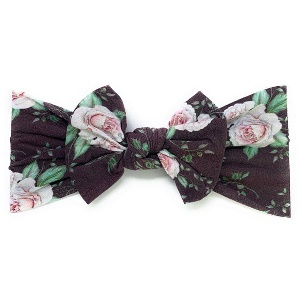 Baby Wisp Nylon Bow, Stormy