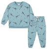 Gerber Top and Pant Set, Teal Guitars