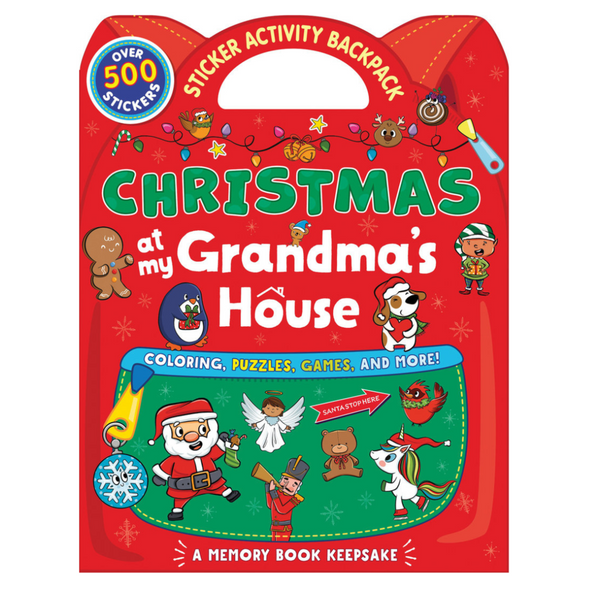 Christmas At My Grandma's House Activity Book