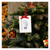 Pearhead Baby's Print Holiday Ornament 2024