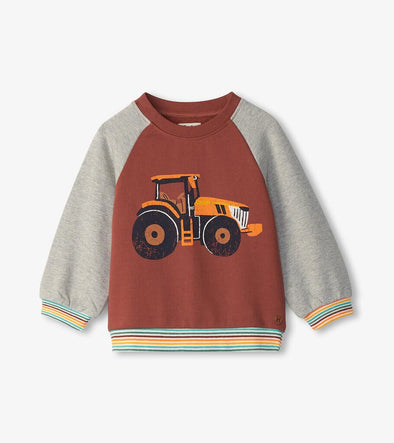 Hatley Tractor Pullover Sweatshirt