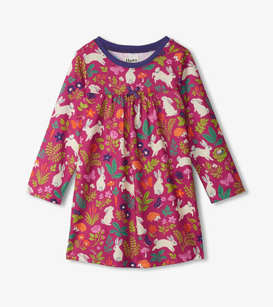 Hatley Story Book Bunnies Longsleeve Night Dress