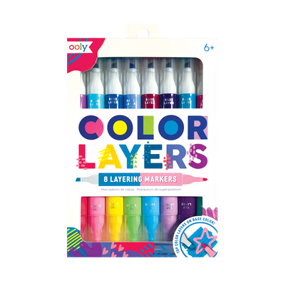 Ooly Color Layers Double-ended Layering Markers