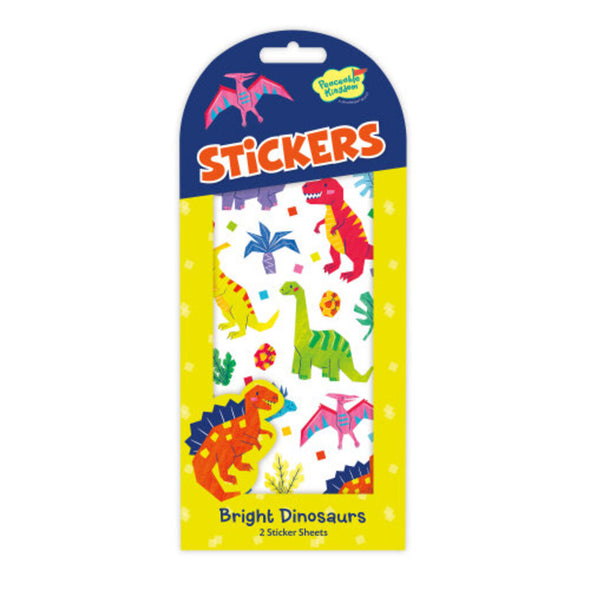 Peaceable Kingdom Stickers, Bright Dinosaurs