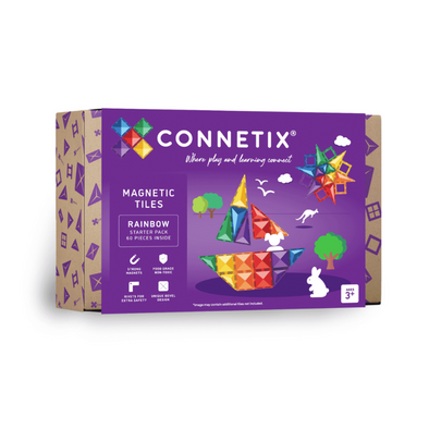 Connetix Rainbow Starter Pack 60 pc (Local pick up only)