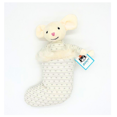 Jellycat Shimmer Stocking Mouse