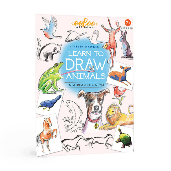 Eeboo Art Book, Learn to Draw Animals