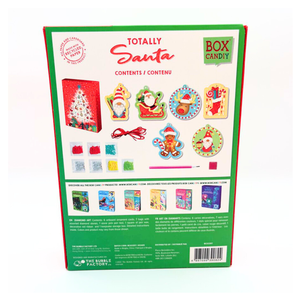 Box Candiy Totally Santa Diamond Art Set – Spring Children