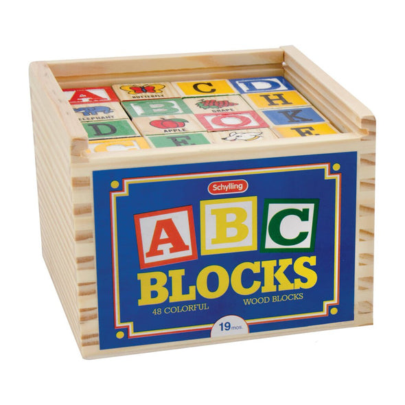 Schylling 48pc Alphabet Blocks