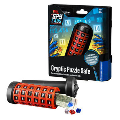 Spy Labs: Cryptic Puzzle Safe