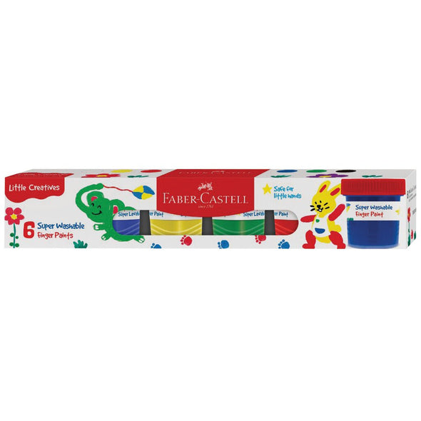 Faber-Castell Little Creatives Washable Fingerpaints