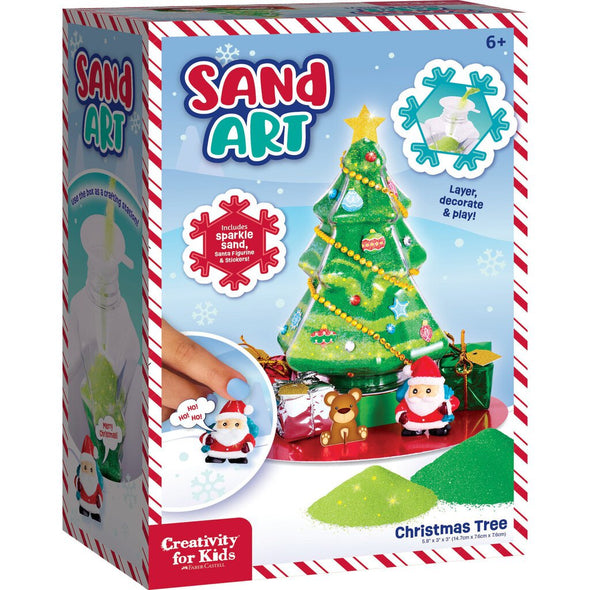 Creativity For Kids Sand Art Christmas Tree