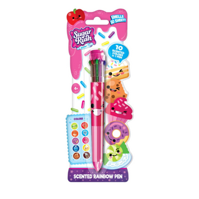 Schylling Scented Rainbow Pen, Pink Sugar Rush