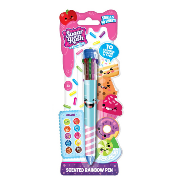 Schylling Scented Rainbow Pen, Blue Sugar Rush