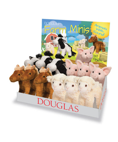 Douglas Farm Minis with Sound Assorted