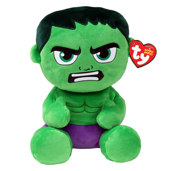 TY Beanie Babies Marvel, Hulk Medium