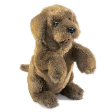 Folkmanis Sitting Dog Puppet