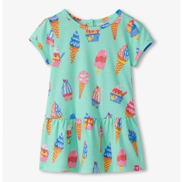 Hatley Ice Cream Treats Gathered Dress