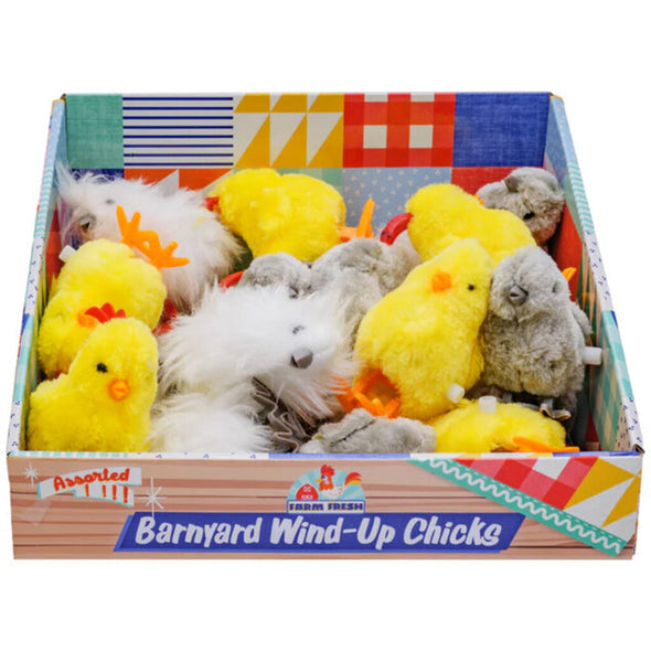 Toysmith Farm Fresh Barnyard Wind-ups