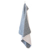 Lulujo Hooded Towel, Navy Gingham