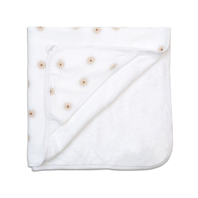 Lulujo Hooded Towel, Daises