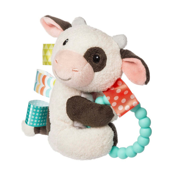 Mary Meyer Taggies Teether Rattle Buttercup Cow