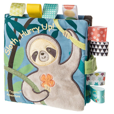 Mary Meyer Taggies Soft Book Molasses Sloth 6"