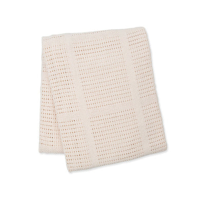 Lulujo Cellular Blanket, Oatmeal