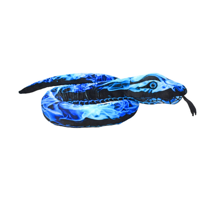 Wild Republic Snake Printed Flame Blue 54"