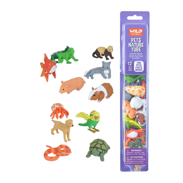 Wild Republic Nature Tube Pets