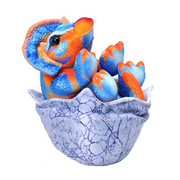 Wild Republic Dinosauria Baby Egg Triceratops