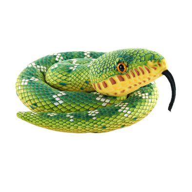 Wild Republic Snake Green Emerald Tree Boa Coiled