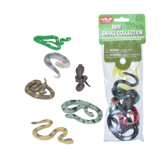 Wild Republic Mini Snakes Collection