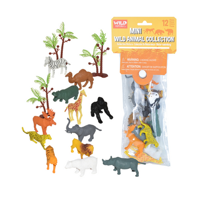 Wild Republic Mini Wild Animal Collection