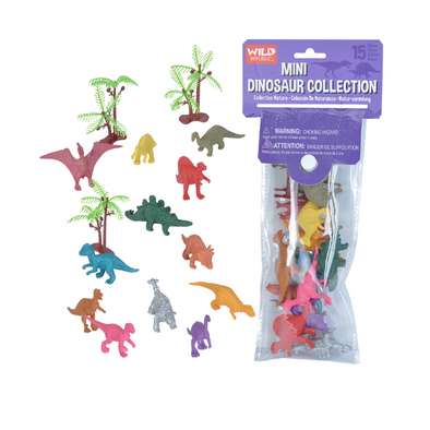 Wild Republic Mini Dinosaur Collection