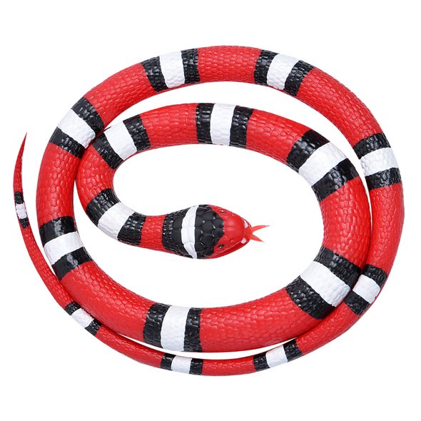 Wild Republic Scarlet Rubber Snake 46"