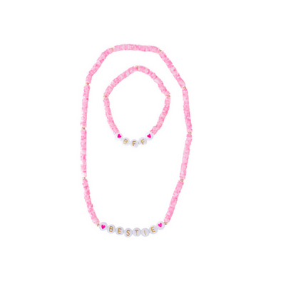 Great Pretenders Bestie Necklace and Bracelet Set