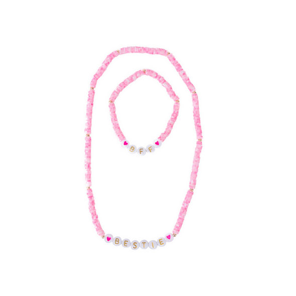 Great Pretenders Bestie Necklace and Bracelet Set