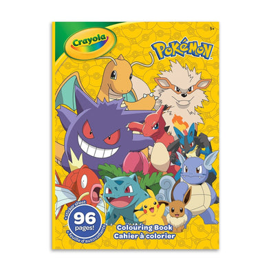 Crayola Colouring Book, Pokemon