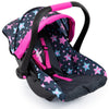 Bayer Deluxe Car Seat with Canopy, Star Pattern