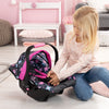 Bayer Deluxe Car Seat with Canopy, Star Pattern