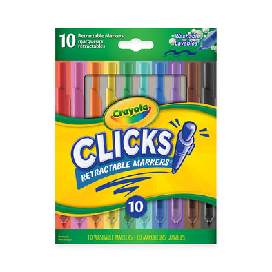 Crayola 10 Clicks Retractable Markers