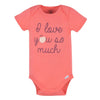 Gerber 3pc Onesies + Pants Set, Apples