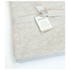 Juddlies Mini Waffle Baby Blanket, Light Grey