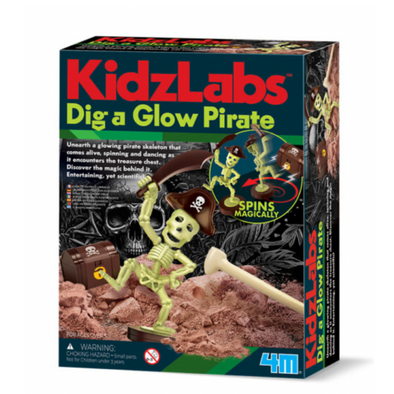 4M KidzLabs Dig-A-Glow Pirate