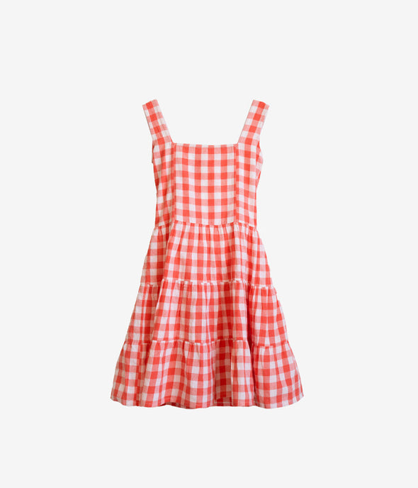 Headster Olivia Sleeveless Dress, Red Berries