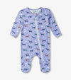 Hatley Mini Airplanes Footed Sleeper