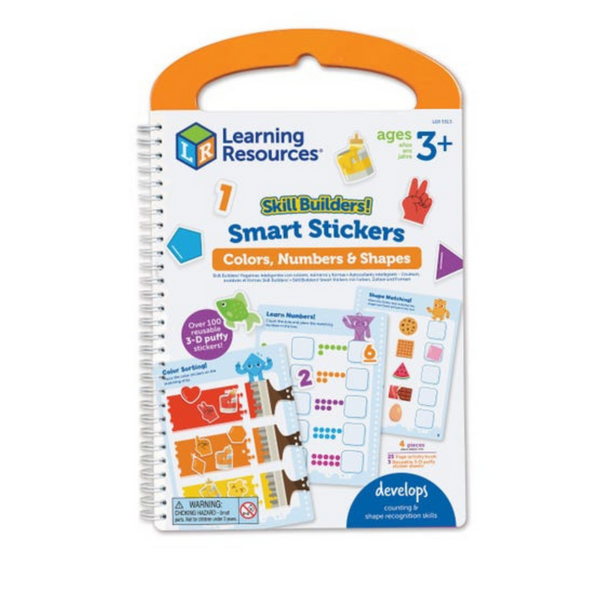 Learning Resources Smart Stickers, Colors, Numbers and Shapes